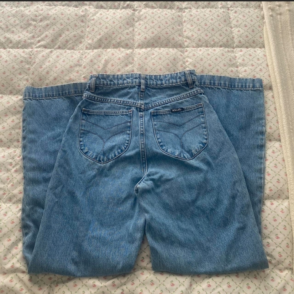{Rollas} Sailor Wide Leg Jeans